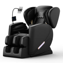 Load image into Gallery viewer, Massage Chair Recliner With Zero Gravity With Full Body Air Pressure - Black