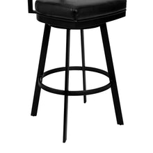 Load image into Gallery viewer, 40" Iron Bar Height Bar Chair - Black