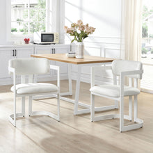 Load image into Gallery viewer, Upholstered Dining Armchairs (Set of 2)