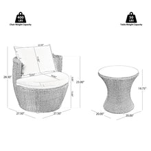 Load image into Gallery viewer, Kono - Chat Set Outdoor Furniture