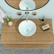 Load image into Gallery viewer, Modern Ceramic Circular Vessel Bathroom Sink