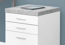 Load image into Gallery viewer, File Cabinet Rolling Mobile Storage Drawers Printer Stand For Office