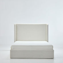 Load image into Gallery viewer, Carmen - Full Size Upholstered Wingback Bed - Ivory
