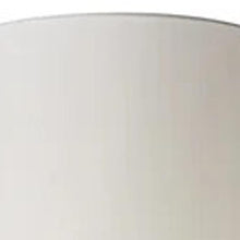 Load image into Gallery viewer, Dramatic Floor Lamp Bell Shaped Base In Nickel Finish Metal - Black