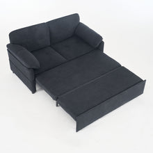 Load image into Gallery viewer, Convertible Pull Out Sofa Bed Queen Size, 3 In 1 With Side Storage