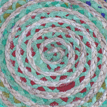 Load image into Gallery viewer, Margo - Handcrafted Round Pouf