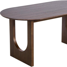 Load image into Gallery viewer, Wood Oval Wood Bar Table - Brown