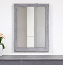 Load image into Gallery viewer, 40" Framed Accent Mirror - Gray / Silver