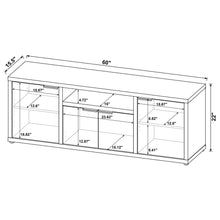 Load image into Gallery viewer, Noriega - 3 Piece TV Entertainment Center, Open & Concealed Storage - Wood