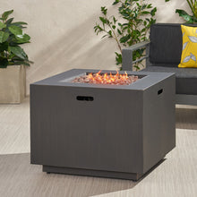 Load image into Gallery viewer, Outdoor Patio Gas Burning Fire Pit Table 50,000 Btu, Square
