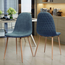 Load image into Gallery viewer, Elegant Dining Chair Set With Fabric