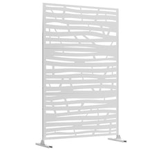 Load image into Gallery viewer, Three Panel Screen Room Divider (562887) - White