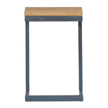 Load image into Gallery viewer, Wood Iron End Table (727049) - Walnut / Black