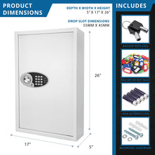 Load image into Gallery viewer, Key Cabinet Digital Keypad Wall Safe