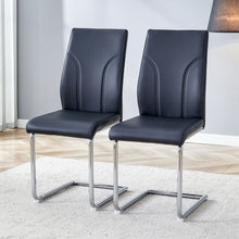Load image into Gallery viewer, Modern Dining Chairs With High Backrest And Sturdy Legs