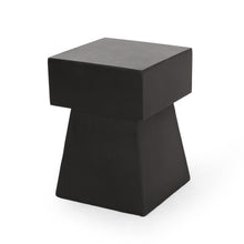 Load image into Gallery viewer, Outdoor Side Table, Patio End Table - Black