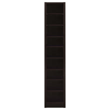 Load image into Gallery viewer, Rectangular Bookcase Tall Slim Storage With 9 Shelves - Brown
