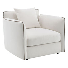 Load image into Gallery viewer, Yolanda - Chair With Pillow - Beige Chenille