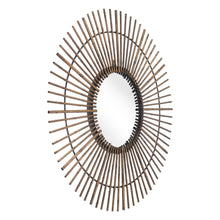 Load image into Gallery viewer, Tribal Round Mirror - Gold