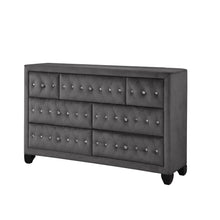 Load image into Gallery viewer, Sophia - 7 Drawer Dresser - Gray
