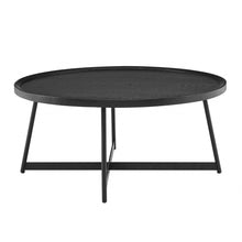 Load image into Gallery viewer, Round Coffee Table - Black
