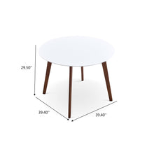 Load image into Gallery viewer, Dining Table - Brown / White