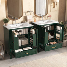 Load image into Gallery viewer, Bathroom Vanity With Sink, Soft Closing Door, Multi Functional Storage