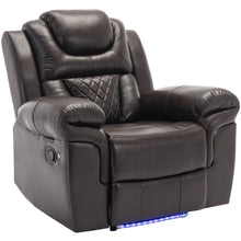 Load image into Gallery viewer, Home Theater Seating Manual Recliner Chair With Led Light Strip For Living Room