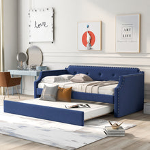 Load image into Gallery viewer, Upholstered Daybed With Trundle