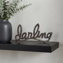 Load image into Gallery viewer, Hand Painted Darling Tabletop Sculpture - Black