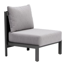 Load image into Gallery viewer, 28" Fabric Side Chair - Gray / Black