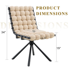 Load image into Gallery viewer, Puffy Bubble, Ball Chain Dining Chairs For Dining Room (Set of 2)