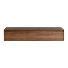 Load image into Gallery viewer, Modern Minimalist Bathroom Cabinet With Soft Close Drawers And Floating Mounting Design