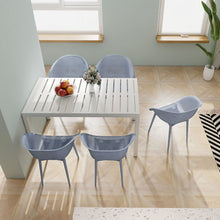 Load image into Gallery viewer, 4 Pack Lounge Chair Set With Long Table