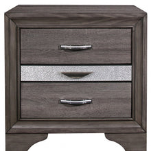 Load image into Gallery viewer, 27" Two Drawer Nightstand - Gray