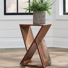 Load image into Gallery viewer, Accent Table Geometric Design - Natural