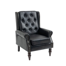 Load image into Gallery viewer, Modern Accent Armchair With Sturdy Wood Legs