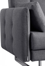 Load image into Gallery viewer, Modern Loft Fabric Right Facing Sofa Bed - Gray
