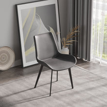 Load image into Gallery viewer, Modern Dining Chair Living Room Metal Leg Dining Chair (Set of 2)