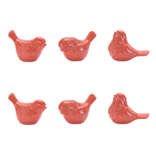 Load image into Gallery viewer, Bird Figurine (Set of 6) - Pink