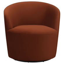 Load image into Gallery viewer, Resnick - Swivel Chair - Burnt Orange