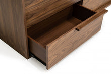 Load image into Gallery viewer, Six Drawer Double Dresser - Walnut / Brown