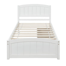 Load image into Gallery viewer, Platform Bed & Headboard, Footboard And Wood Slat Support