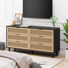 Load image into Gallery viewer, 6 Drawer Storage Modern Cabinet For Bedroom