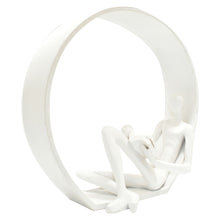 Load image into Gallery viewer, Man Tabletop Sculpture - White