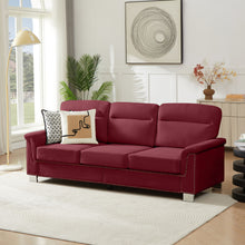 Load image into Gallery viewer, 3 Seater Elegant Stationary Sofa