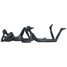 Load image into Gallery viewer, People Tabletop Sculpture (Set of 2) - Black