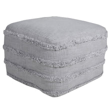 Load image into Gallery viewer, Cotton Ottoman - Gray