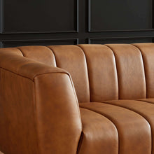 Load image into Gallery viewer, Ava - Sofa - Gold / Tan