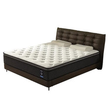 Load image into Gallery viewer, 12" King Foam Hybrid Mattress - White / Dark Gray